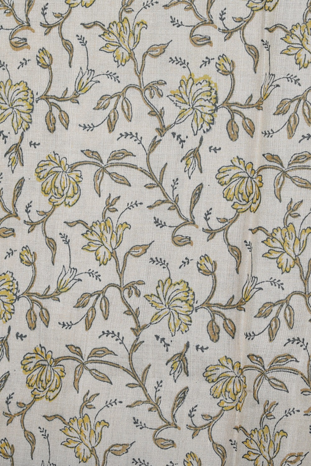 Image of Tussar-Silk Floral Print Saree